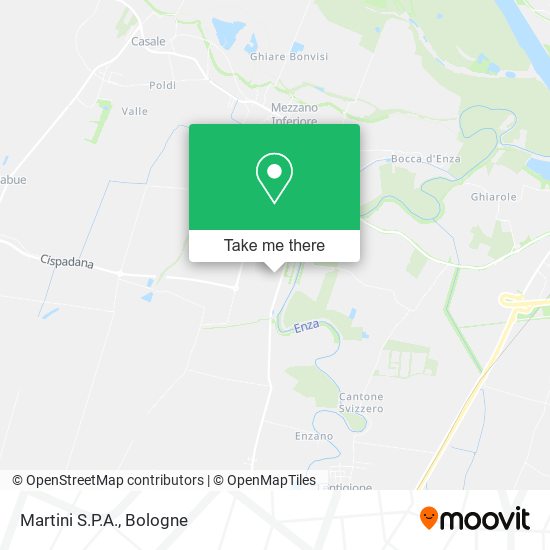 Martini S.P.A. map