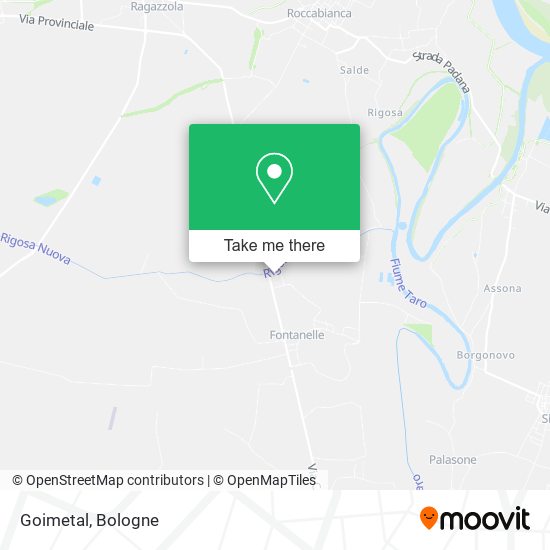 Goimetal map