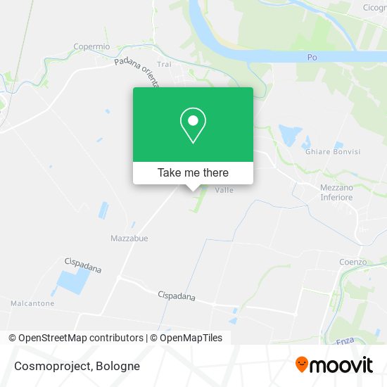 Cosmoproject map