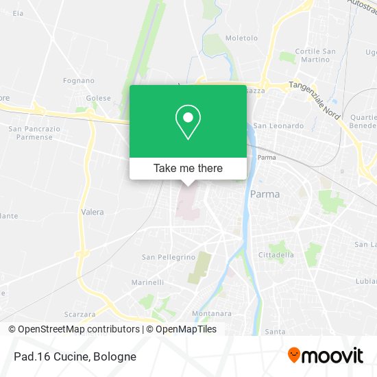 Pad.16 Cucine map
