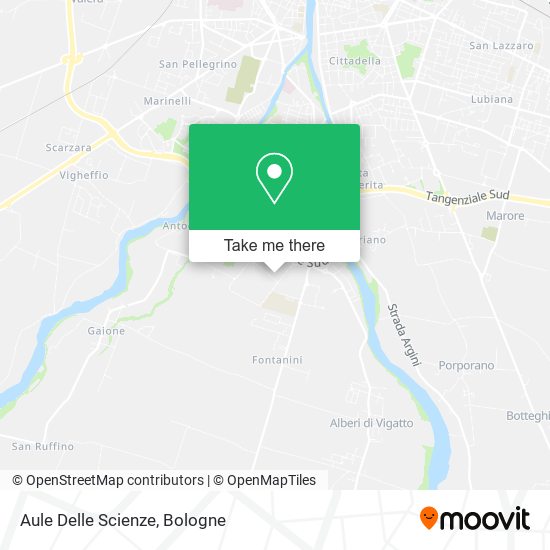 Aule Delle Scienze map