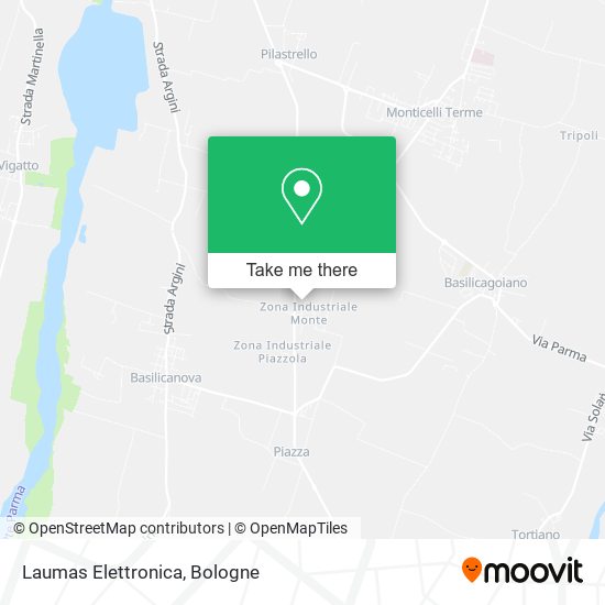 Laumas Elettronica map