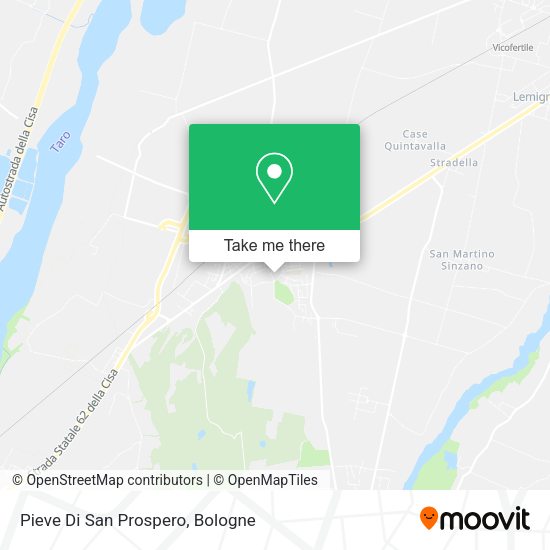 Pieve Di San Prospero map