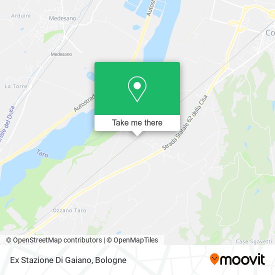 Ex Stazione Di Gaiano map