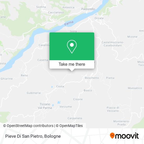 Pieve Di San Pietro map