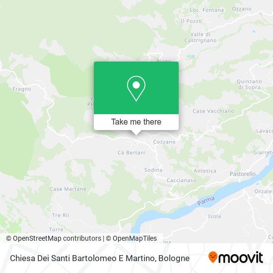 Chiesa Dei Santi Bartolomeo E Martino map