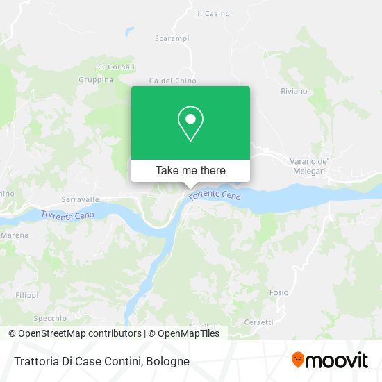 Trattoria Di Case Contini map