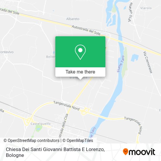 Chiesa Dei Santi Giovanni Battista E Lorenzo map