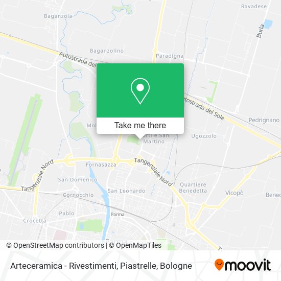 Arteceramica - Rivestimenti, Piastrelle map