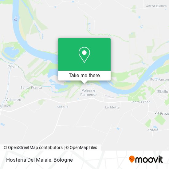 Hosteria Del Maiale map