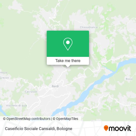 Caseificio Sociale Cansaldi map