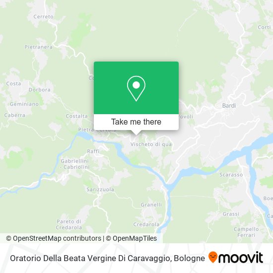 Oratorio Della Beata Vergine Di Caravaggio map