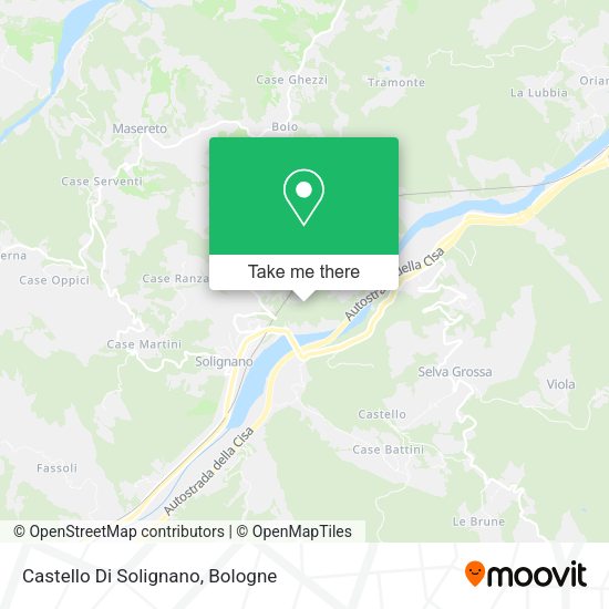 Castello Di Solignano map