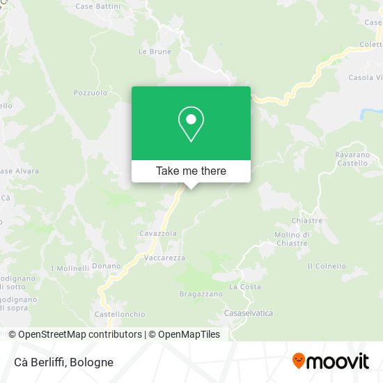 Cà Berliffi map