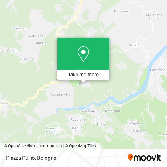 Piazza Puilio map