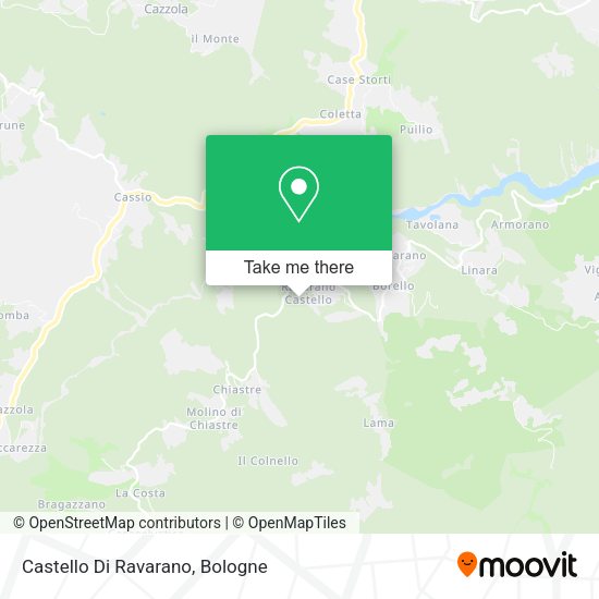 Castello Di Ravarano map