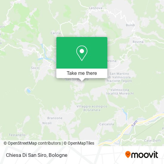 Chiesa Di San Siro map