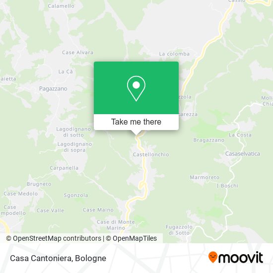 Casa Cantoniera map