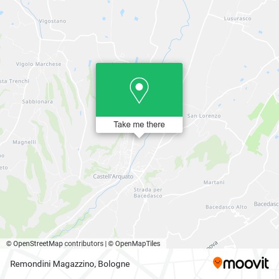 Remondini Magazzino map