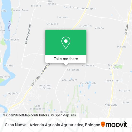 Casa Nuova - Azienda Agricola Agrituristica map