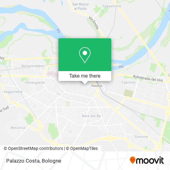Palazzo Costa map