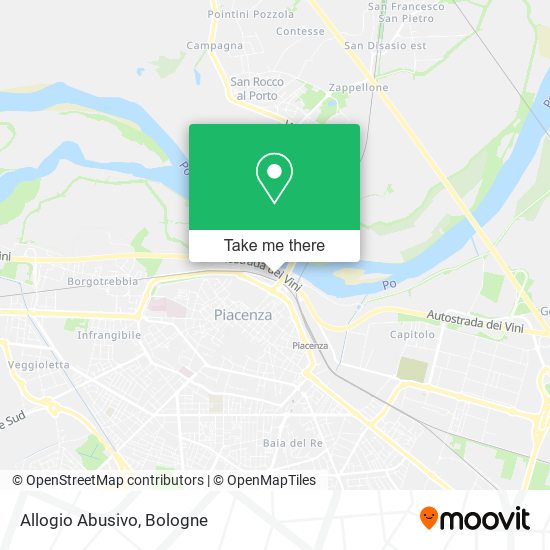 Allogio Abusivo map