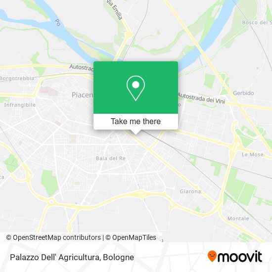 Palazzo Dell' Agricultura map