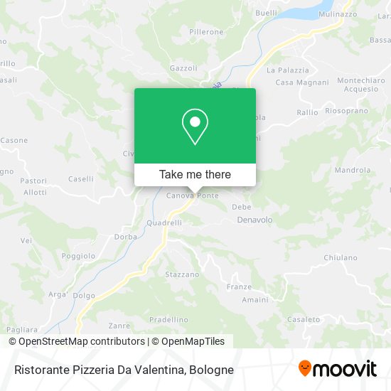 Ristorante Pizzeria Da Valentina map