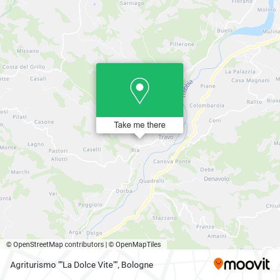 Agriturismo ""La Dolce Vite"" map