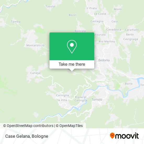Case Gelana map