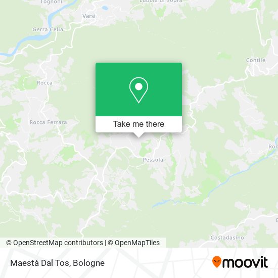 Maestà Dal Tos map