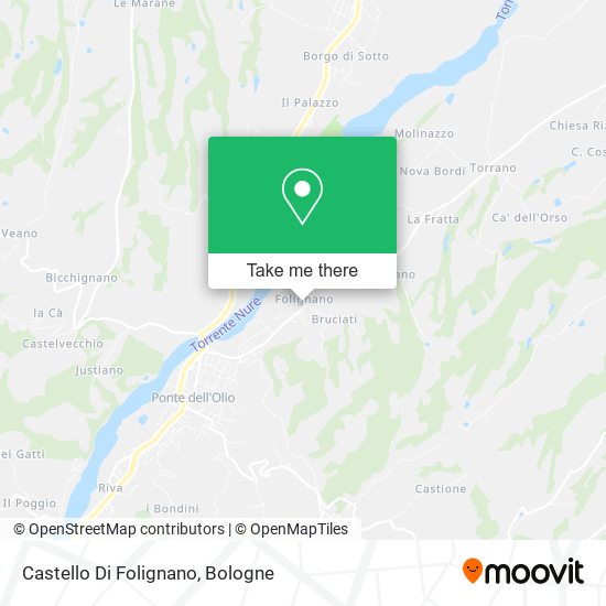 Castello Di Folignano map