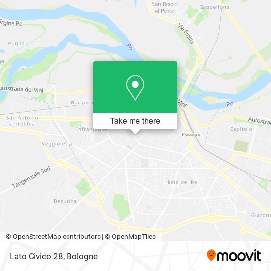 Lato Civico 28 map