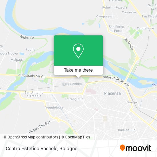 Centro Estetico Rachele map