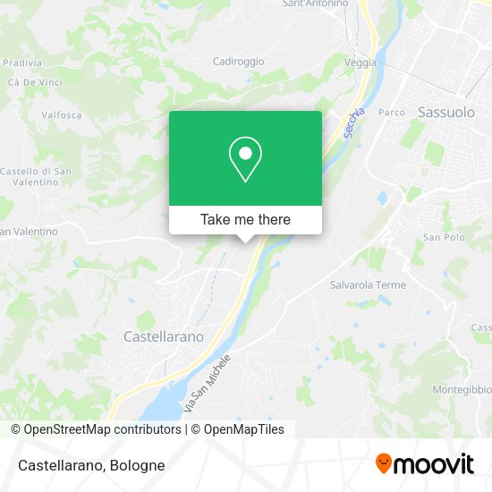 Castellarano map