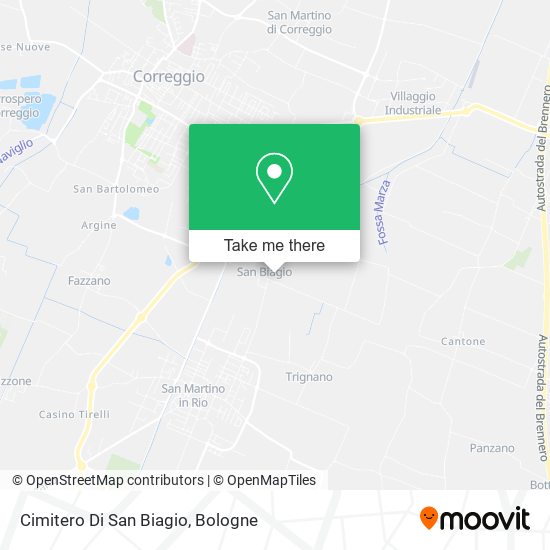 Cimitero Di San Biagio map