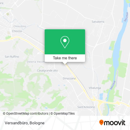 Versandbüro map