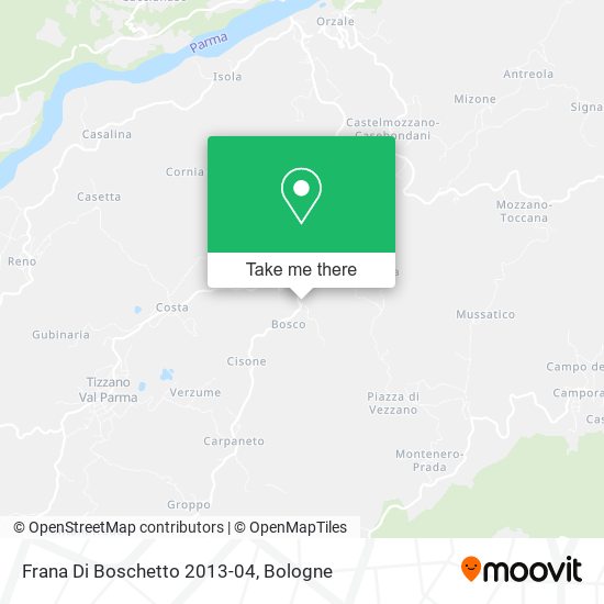 Frana Di Boschetto 2013-04 map