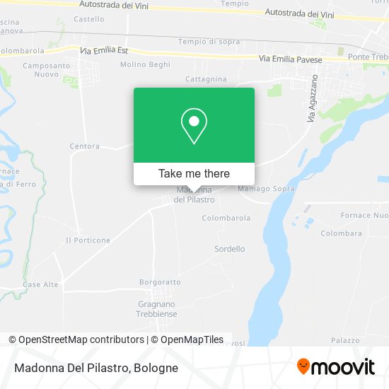 Madonna Del Pilastro map
