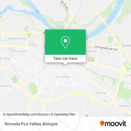 Rotonda P.Le Velleia map