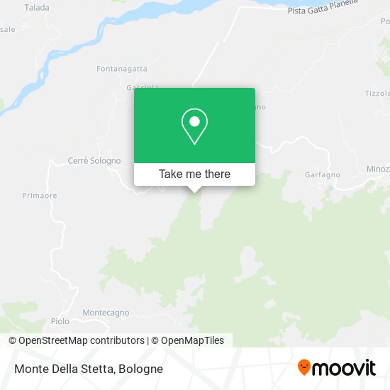 Monte Della Stetta map