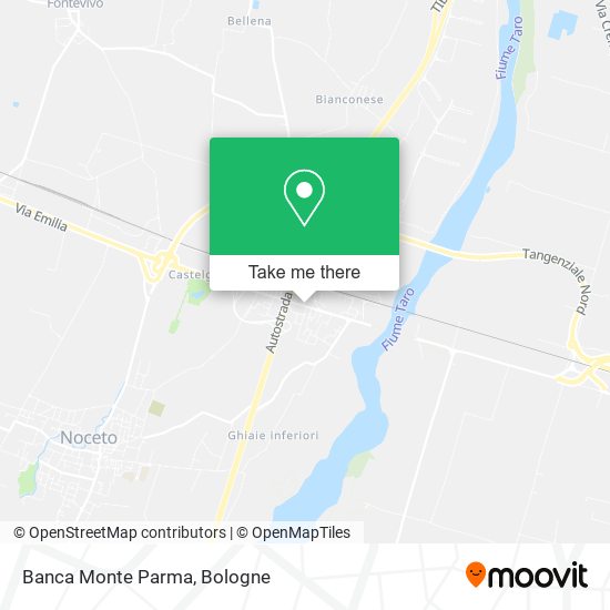 Banca Monte Parma map