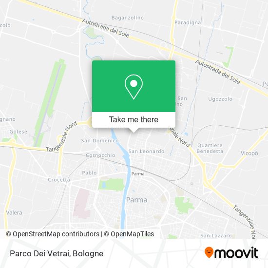 Parco Dei Vetrai map