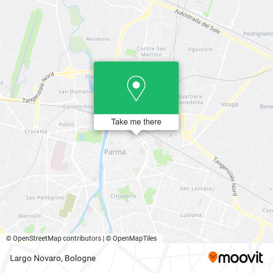 Largo Novaro map