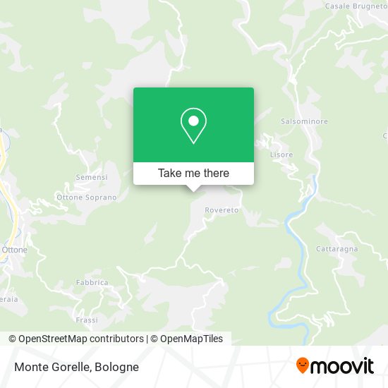 Monte Gorelle map