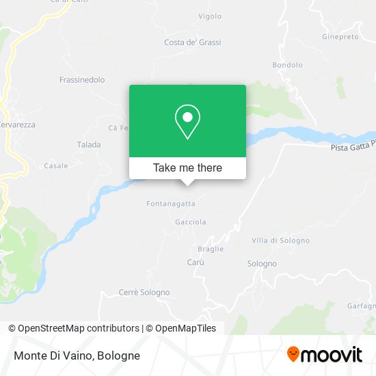 Monte Di Vaino map