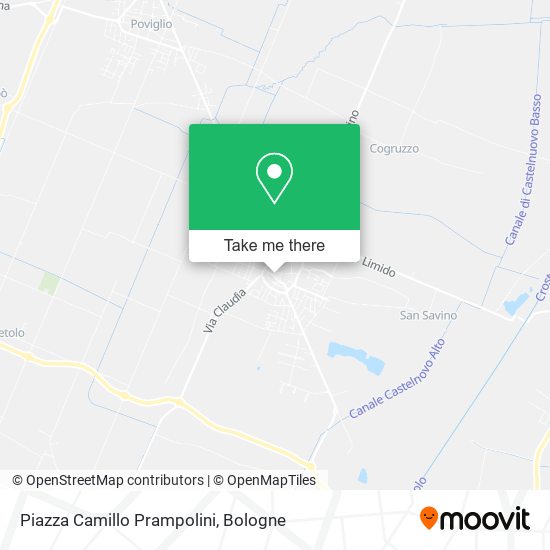 Piazza Camillo Prampolini map