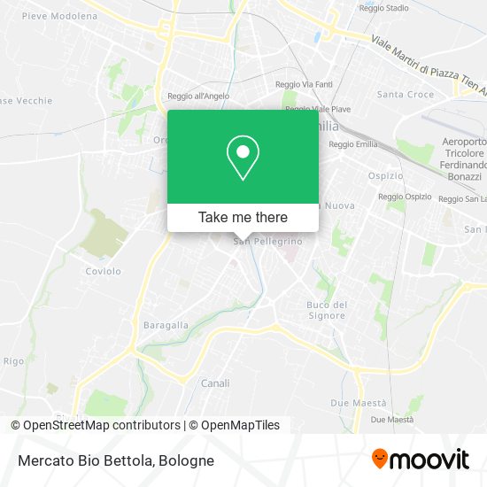 Mercato Bio Bettola map