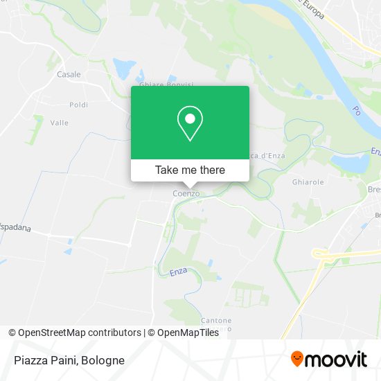 Piazza Paini map