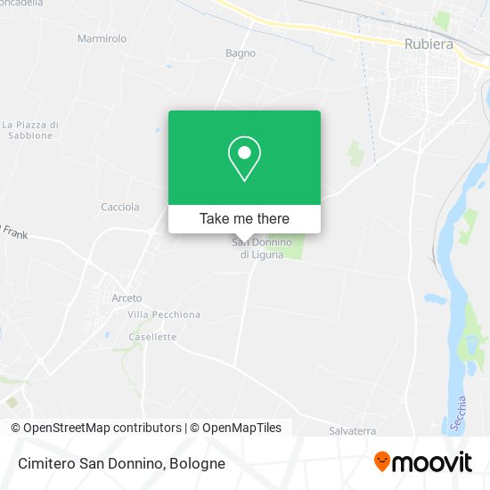 Cimitero San Donnino map